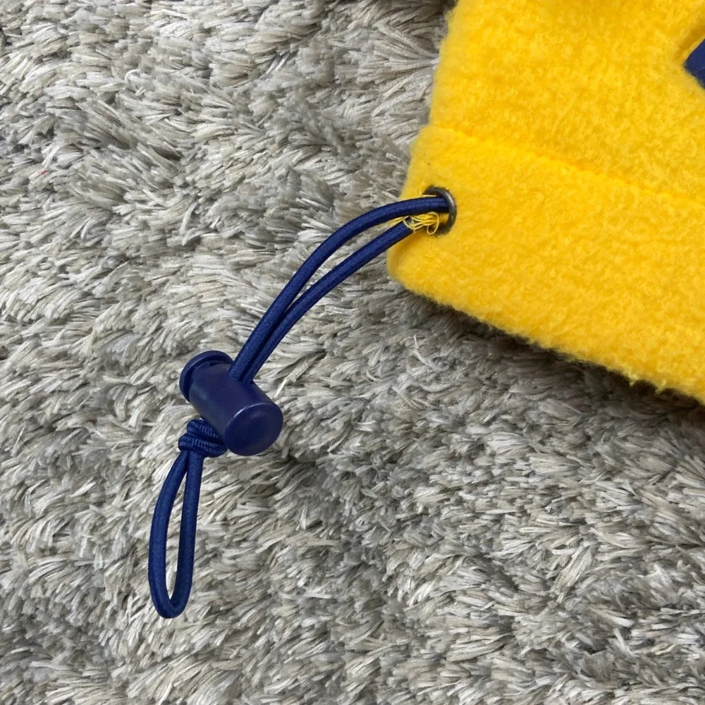 Vintage Gap Arctic Light Fleece Anorak Jacket Mens M Blue Yellow Pullover 90s